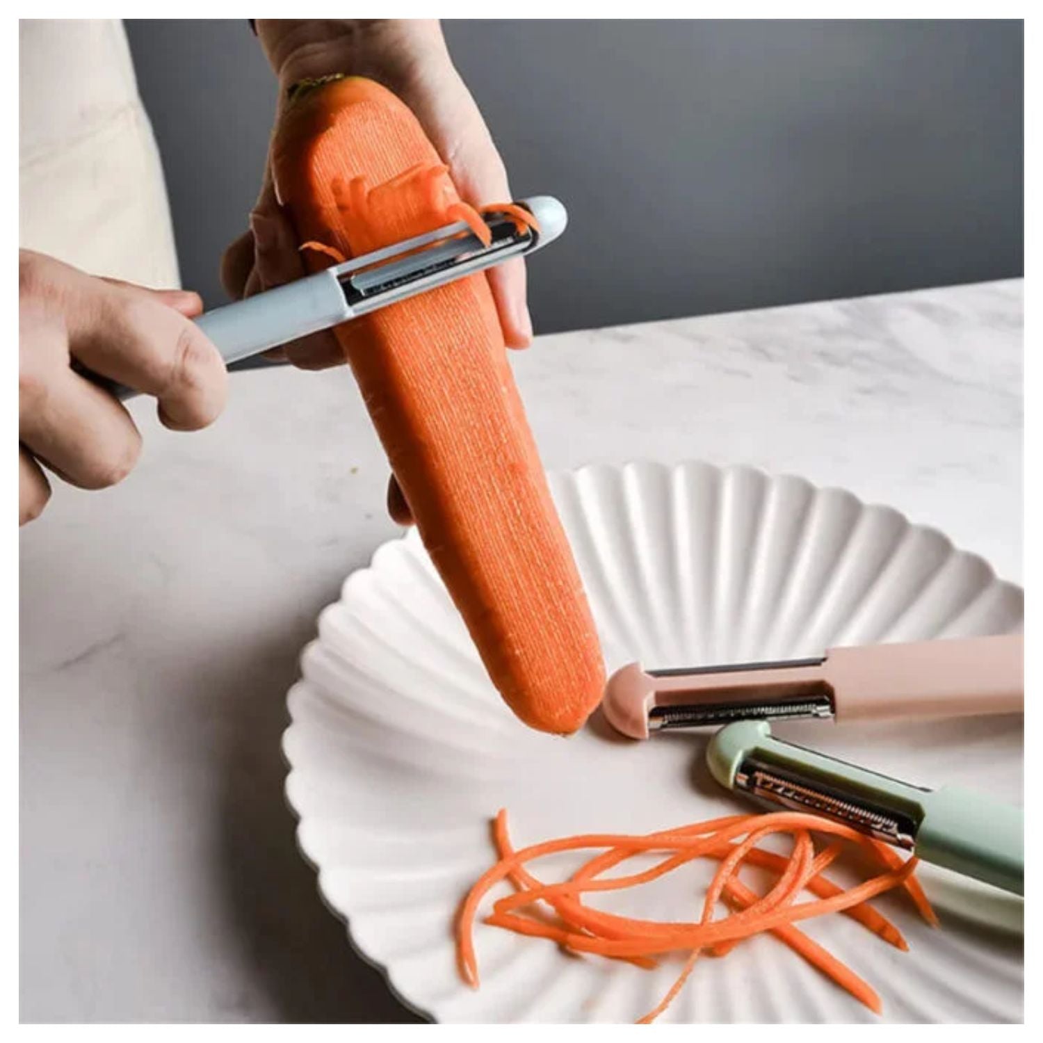 Gray helmet for bikers